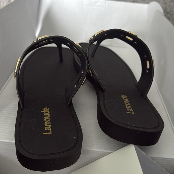 Larroude Milan jelly‎ Sandal flat 8/9 - Picture 5 of 8
